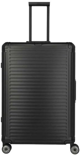 travelite Next 2.0/4 W Trolley L, Schwarz, Uni, Erwachsene, schwarz, leger, schwarz, Schwarz, Lässig