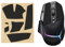 kwmobile Gaming Maus Grip Tape kompatibel mit Logitech G502 X PLUS Maus - Rutschfestes Griffband für PC Maus - Schwarz