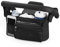 Baby Pushchair Organiser Pram Bag Stroller Organizer, Multifunctional Baby Pram Buggy Storage Bag with 2 Insulated Cup Holder, Detachable Pocket, Shoulder Strap, Universal Fit All Buggy Models (Black)