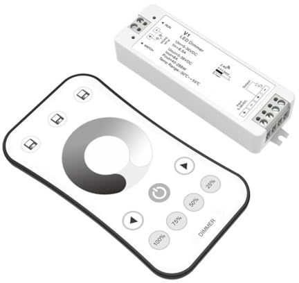 Osmond LED-Lichtleiste, intelligenter Dimmer, Monochrom, Controller, 2,4 G, stufenloses Dimmpanel, Fernbedienung, , Dimmer, Ersatzteile
