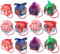 Hoement 12er-pack Weihnachts-aufbewahrungsbehälter Weihnachts-süßigkeiten-boxen Dekorationen Verpackungsboxen Für Die Weihnachtsfeier Leicht Zu Tragen