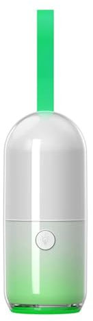 Corghd Mini linterna LED de bolsillo, recargable, linternas compactas para emergencia, camping, al aire libre, verde