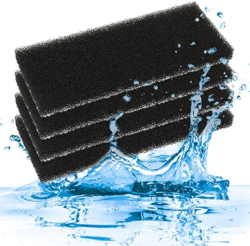 Spugna Filtrante,Filtro in Spugna,Spugna Filtrante per Acquario,Tappetino Filtrante in Spugna,Filtro Spugna Biochimica,Spugna di Cotone Biochimico,Acquario Spugna,Filtrazione in Cotone Biochimica,4pcs