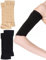 KEMUZ 2 Paare oberarm bandage Kompression Arm Ärmel Lymphödem Armwärmer Former Armstulpen Armstrumpf Armmanschette Kompressionsmanschette für Ellbogen Arm Sleeve lipödem stulpen ellbogen bandage