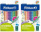 Pelikan Jumbo Buntstifte Silverino, 12 Stück, dreieckig, dick (Packung mit 2)