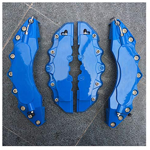 Rot ABS Kunststoff Bremssattel Abdeckungen Set für BMW Audi Mercedes Benz vorne und hinten Scheibenbremse Bremssattel Abdeckungen Kit Auto Styling Upgrade ohne Logo
