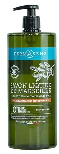 Savon liquide de Marseille 1L Dermasens