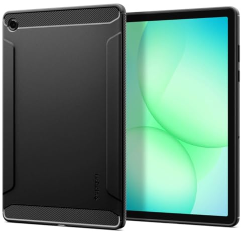 Spigen Rugged Armor Hülle für Galaxy Tab A11+ (2025) | Robustes Design, Stoßschutz, kratzfeste Oberfläche, präzise Aussparungen, verbesserter Halt - Schwarz