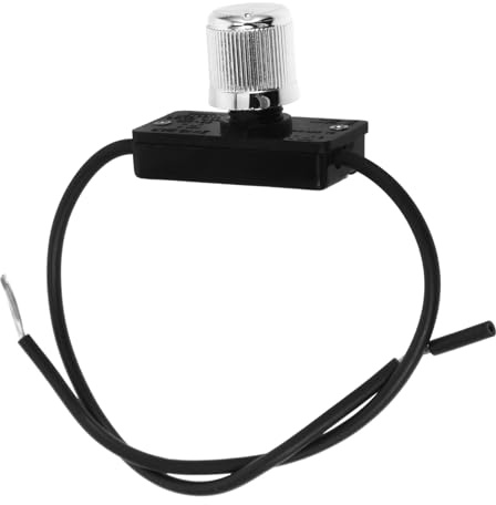 DECOMELODY Replacement Heater Knob Rotary Dimmer Light Switch Knob for Water Heaters Juicers and Lamps Compatible with Various Appliances Easy Operation