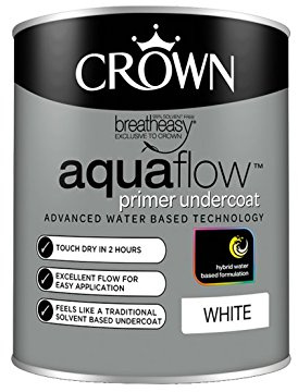 Crown Retail Aquaflow Primer Undercoat White 0.75 L