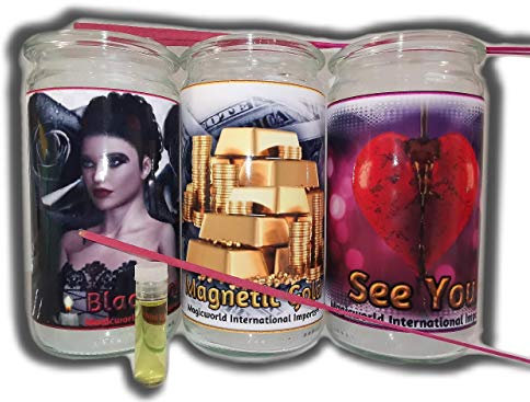 Marie Laveaus´s *3 Tage-Glaskerzen-Ritual *Miracle* Wunder*Positive Schicksalswende*Wunschzauber