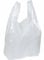 4000 Stück 300x160x520mm >13my Hemdchentragetaschen Plastik-Beutel Tüten weiß Plastiktüte groß Markt Tasche