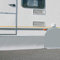 Berger - Telo protettivo per Camper e caravan - Copertura antivento, grembiule da pavimento, telo auto - protezione per roulotte, skirting antivento - grigio - 600x50cm