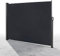 Robuste Seitenmarkise Anthrazit 2-TLG. Windschutz Sichtschutz Sonnenschutz Metall L300 x H160cm