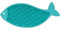 TRIXIE - Lick'n'Snack Tischdecke für Katzen, Lametablett aus Silikon, 28 cm, rutschfest, blau, spülmaschinenfest und gefriergeeignet