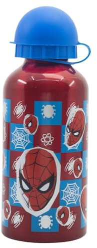 ALMACENESADAN 4772; Borraccia in alluminio 400ml Spiderman urban web; senza BPA.