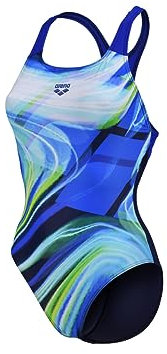 Arena Maillot de Bain Feel Visual Waves Swim Pro Back Bra pour Femmes
