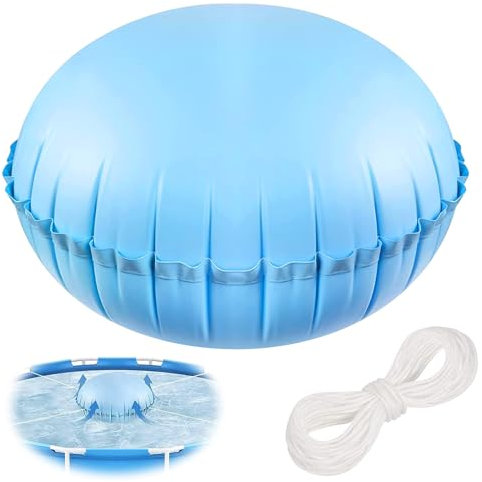DOWNDRIFT Poolkissen Luftkissen Pool Winter Poolkissen Luftkissen für Pool 4 x 4 ft poolkissen Winter Pool Kissen Poolkissen rund für Poolabdeckung Für Oberirdischen Pool Winterkissen (Runde)