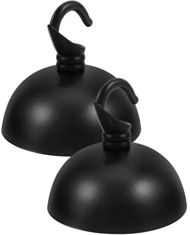 SOESFOUFU 2St Laternen-Deckenhaken Abdeckplatte für Deckenleuchte Pendelleuchte Platte deckenbefestigung decken halterung lampshade Halbkreis Lampen Deckenplatte anschließen schmücken Stahl