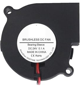 Moteur D'Air Centrifuge, 5 pièces LOT DC 12V 2Pin 60mm 6cm 60x28mm 6028 petit refroidissement ventilateur centrifuge ventilateur roulement à billes Turbo ventilateur refroidisseur SéChage De Surface P