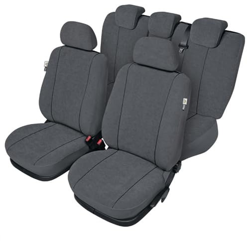 Autositzbezüge Autositzschoner Sitzbezüge Kompatibel mit Opel Meriva 1 I (-11) Auto Sitzbezug Grau Autositzauflage Autositz Sitzauflagen Tuning Auto Zubehör Innenraum