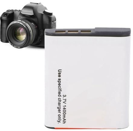 Digital Camera Battery, NP FG1 NP BG1 7.2V 1400mAh Battery Replacement for Cyber Shot DSC H10 H90 N2 T100 W70 W80 W90