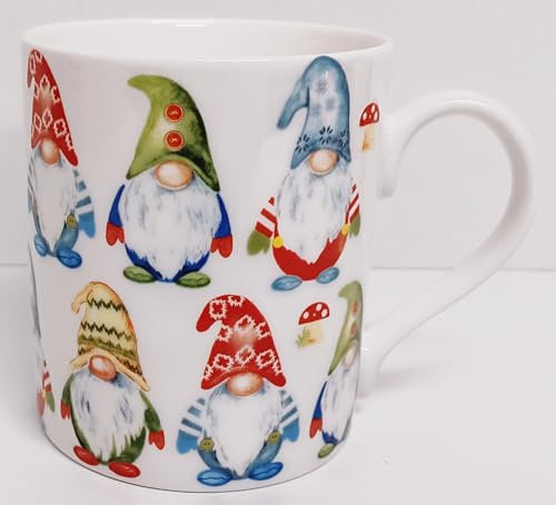 Rainbow Decors Lucky Gonks Mug Bone China 400ml 14fl oz Large Balmoral Cup Hand Decorated UK