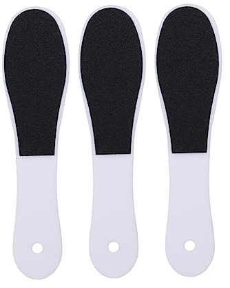 HAPINARY Lima Per Pedicure Bifacciale Raspa Per Piedi Rimozione Calli Cura Piedi Plastica Ergonomica Appeso Manico Liscia Pelle