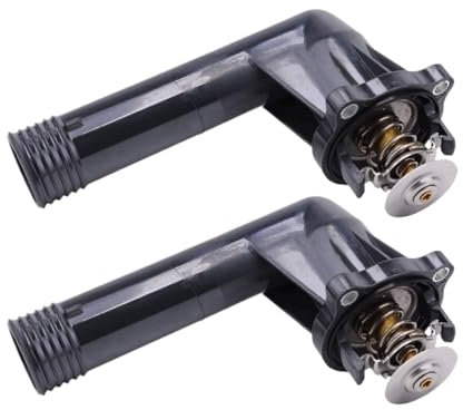 Termostato de refrigeración 2X conjunto de termostato 11531247125/apto for BMW 3-ER E36 316 318 5-ER E34 518 Z3 E36 1,8 termostato de coche