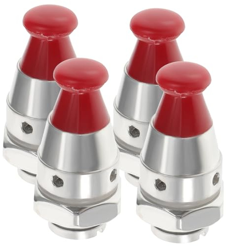 DECOMELODY 4pcs Frp Safety Pressure Cooker Accessories Pressure Cooker Whistle Exhaust Valve