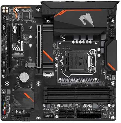 Placa Madre Fit For Gigabyte B460M AORUS Pro DDR4 128GB PCI-E 3,0 M.2 Pantalla Compatible con HDMI Placa-Madre 1200 Micro ATX