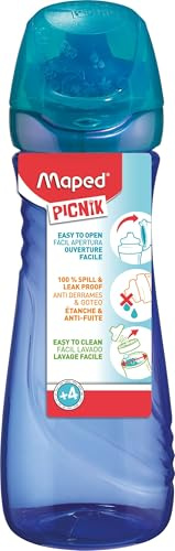 Maped Picnik - Origins - Gourde enfant Aqua 580 ml - Système Anti-Gouttes