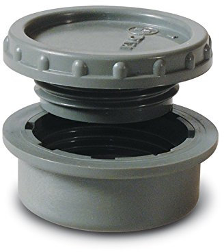 Anzapack 857692Z Bouchon de visite fileté en PVC de 40 mm