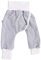 iobio Crawlers W-Free Splitpants - Windelfrei Schlitzhose aus Bio Baumwolle (Grau-Ecru, 62/68)