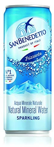 San Benedetto Acqua Minerale Frizzante Lattina 0,33 L - Conf. x 24