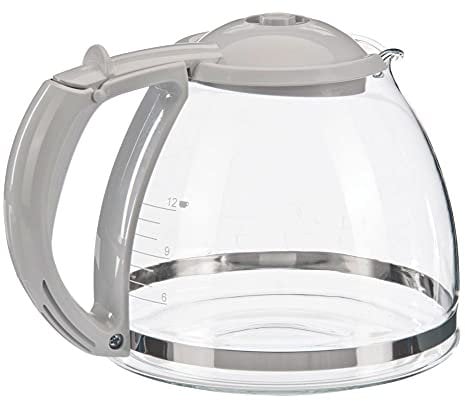 ELECTROTODO Jarra repuesto compatible con cafetera de goteo BOSCH TKA1401 color GRIS/NEGRO (8160)
