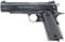 Pack Pistola perdigon M45 CQBP. Blowback. Full Metal. 4,5mm + Funda + balines + Bombonas co2. 23054/29318/13275