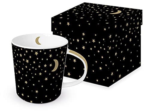 Moonlight Tasse en porcelaine anglaise Design doré