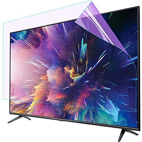 KELUNIS Proteggi Schermo TV, 32-75 Pollici Anti Luce Blu/Antiriflesso Film Allevia l'affaticamento degli Occhi & Dormi Meglio per Sharp, Sony, Samsung, Hisense, LG/A / 75in 1645/931mm