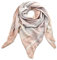 Autiga® Damen Schaltuch Winter Strickschal kariert Karo XXL Wollschal Oversized Quadratisch Winterschal altrosa unisize