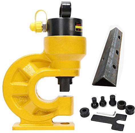 Futchoy CH-60 Hydraulische Locher Werkzeug 31T Hydraulische Blechlocher Lochstanze für Eisenplatte Aluminium Kupferstabs Edelstahl