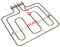 JCSPARES® - Resistenza Doppia Superiore 1200 + 1800 Watt Per Forno Compatibile Con Rex Electrolux Zanussi