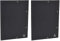 Exacompta 59502E Einschlagmappen DIN A3. Aus Colorspan-Karton mit 3 Klappen und 2 Gummizügen, 24 x 32 cm, DIN A4, schwarz Sammelmappe Dokumentenmappe für Büro und Schule (Packung mit 2)