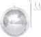 20cm Disco Spiegel Kugeln Set: mit hängender Kette und Haken