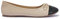 NUE Coco Womens Ladies Flat Quilted Ballerina Ballet Pumps Size (UK Footwear Size System, Adult, Women, Numeric, Medium, 7)