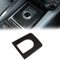 WILSEM Schmücken Auto ABS Carbon Fiber Texture Zentrale Konsole Getriebe Shift Rahmen Abdeckung Trim Für Jaguar Für F-Tempo X761 XE X760 XF X260