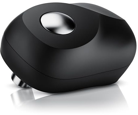 Arendo Abrelatas eléctrico con función auto start/stop de un solo toque, Abrelatas Automático Electrónico One Touch, abrelatas para todos los tamaños, bordes lisos, higiénico, compacto, sin cable