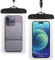 AiQInu 2 stück wasserdichte Handyhülle, IPX8 Unterwasser Handyhülle mit Armbänder, 6,5 Zoll Wasserfeste Handyhülle, Waterproof Phone Case Kompatibel mit iPhone 15 14 13 12 Pro Galaxy S24 S23