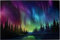 1000 Stück Puzzle Für Erwachsene Puzzle Aurora Nordlichter Über Island Waldformation Aus Holz Zum Erkunden Und Genießen Von Geschenken