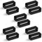 10-Stück Silikon Uhrenarmband Schlaufe,Schlaufen für uhrenarmbänder armband 20mm,Armband schlaufe Uhrenarmband Silikon Ring,Uhren Zubehör,Ersatz Armband Uhrenband Loop,Armbanduhr Uhrband Ersatzteile